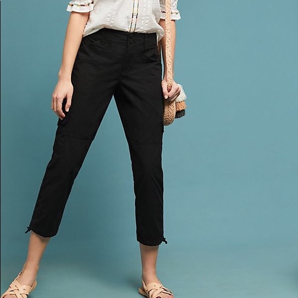cropped utility pants